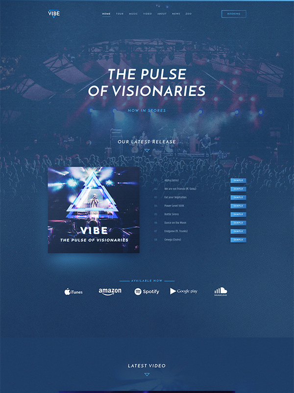Vibe Blue Blue