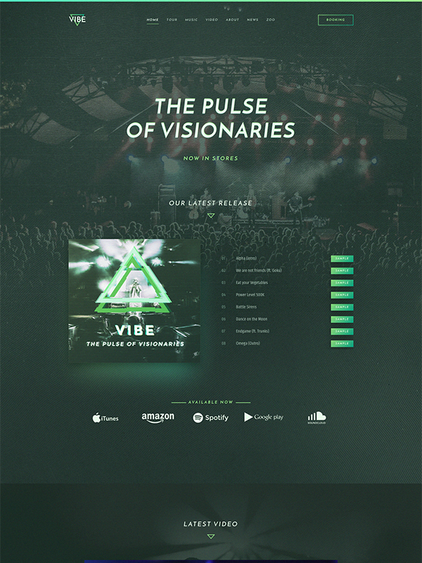 Vibe Dark Green
