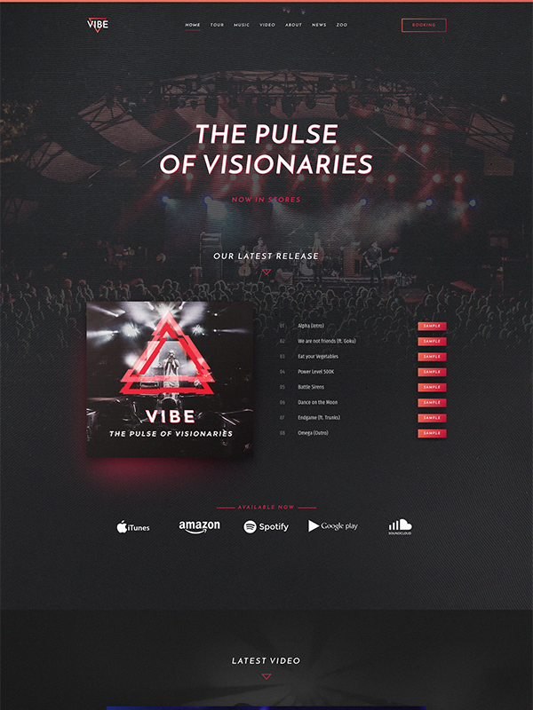 Vibe Dark Red