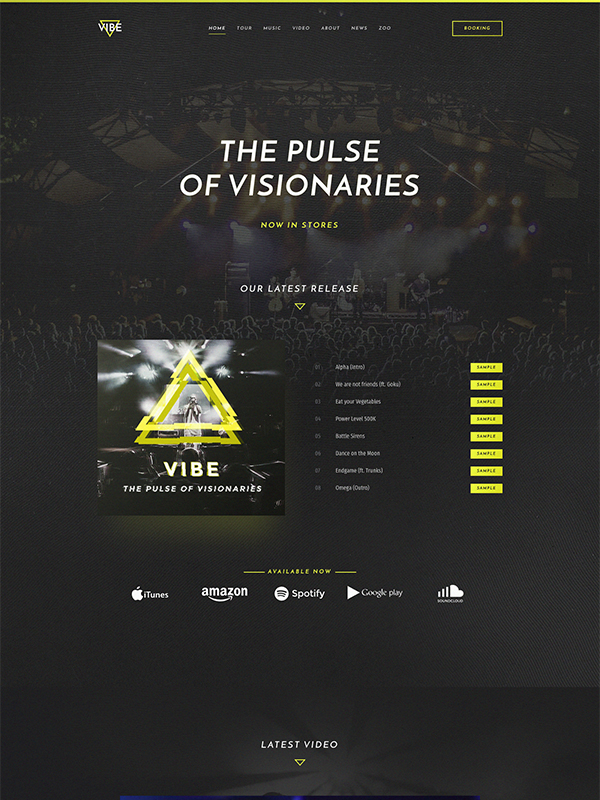Vibe Dark Yellow