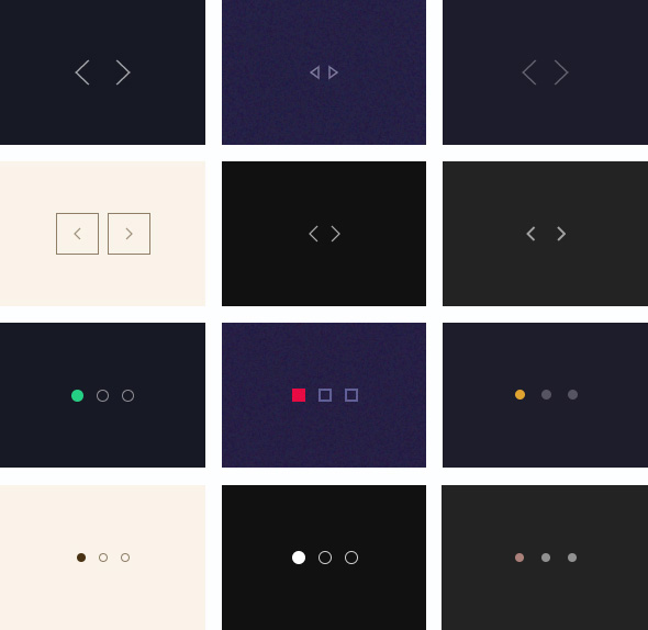 Slidenav and Dotnav Styles