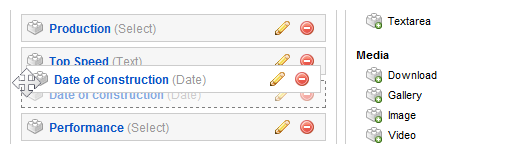 Extend pre-built types