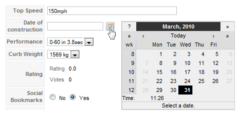 Extend pre-built types