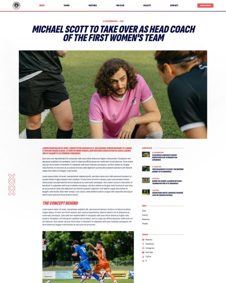 FC Greenfield Joomla template Post Layout