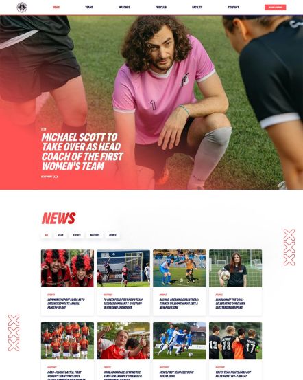 FC Greenfield Joomla template Post Index Layout