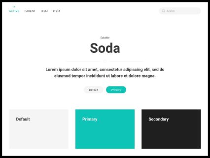 Soda Joomla Template Default Style