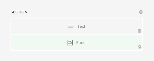 Parent source status icon