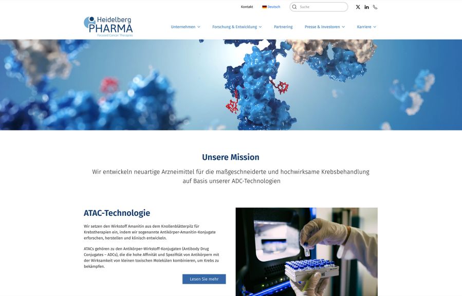 Joomla Agentur Work Example