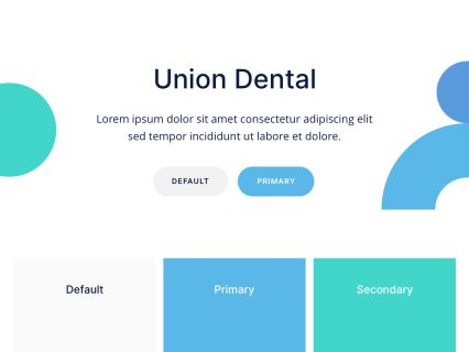 Union Dental Joomla Template White Lightblue Style