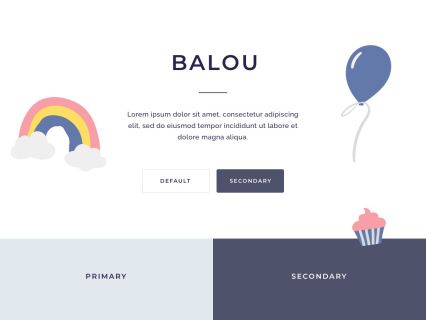 Balou WordPress Theme Default Style