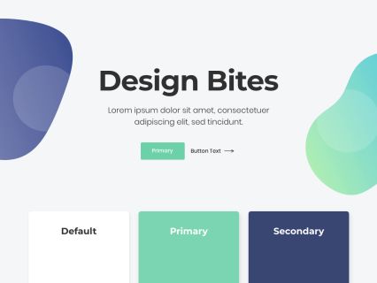 Design Bites WordPress Theme White Lightgreen Style