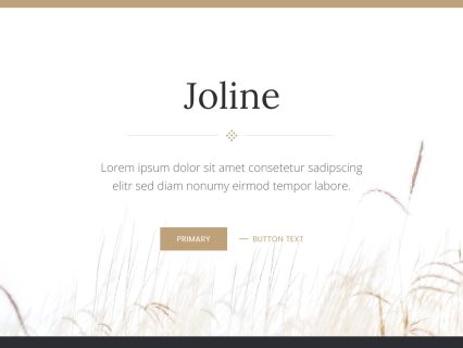 Joline WordPress Theme Default Style