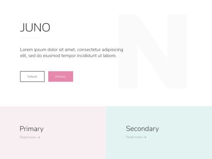 Juno WordPress Theme Default Style
