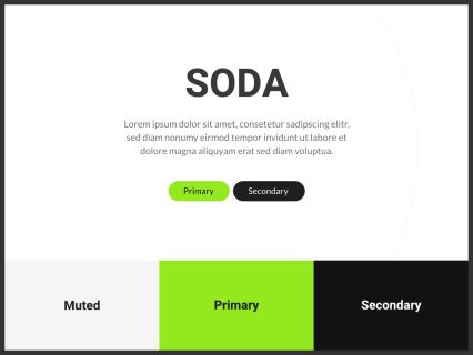 Soda WordPress Theme White Green Style