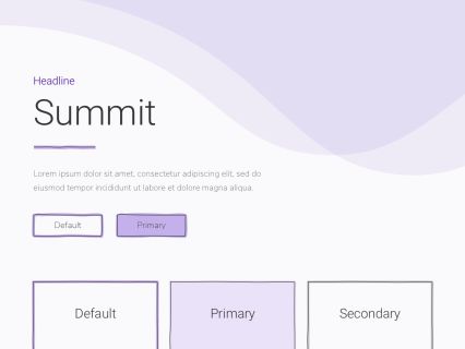 Summit WordPress Theme Light Purple Style