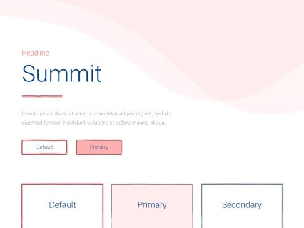 Summit WordPress Theme White Red Style