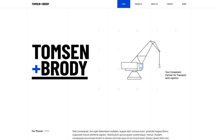 Tomsen Brody WordPress Theme
