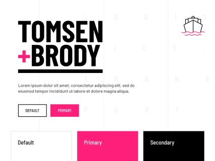 Tomsen Brody WordPress Theme White Pink Style