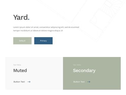 Yard WordPress Theme White Darkblue Style