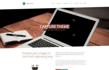 Capture WordPress Theme Office Style