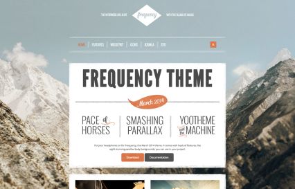 Frequency WordPress Theme Default Style