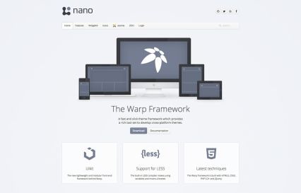 Nano 3 WordPress Theme Dove Style