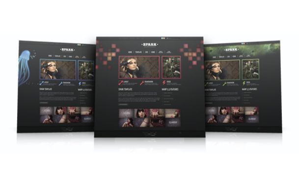 Spark template – January 2011 YOOtheme club template