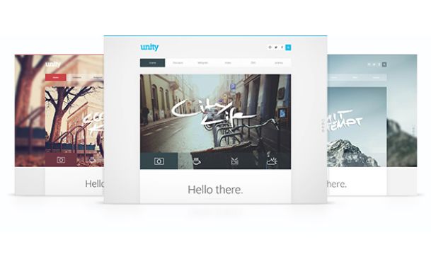 Unity Theme – August 2014 YOOtheme club theme