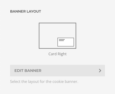 Banner layout