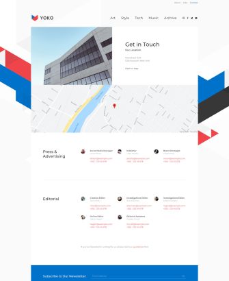 Contact Layout