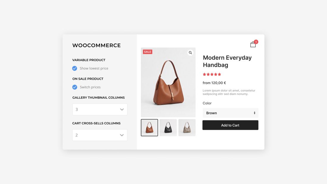 Modern WooCommerce Integration