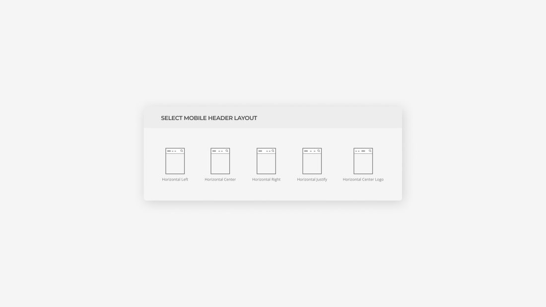 Mobile Header