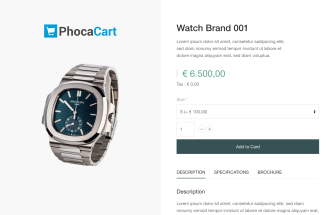 Phoca Cart Integration