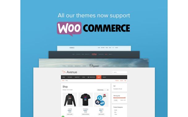 WooCommerce Support – WordPress shop with our themes
