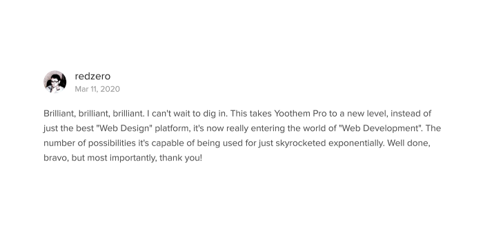 Comments on YOOtheme Pro 2.0