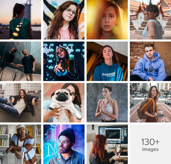 More than 130+ lovingly curated and free-to-use images