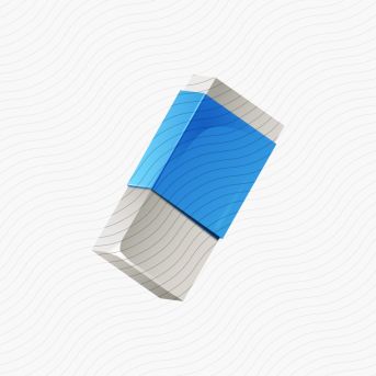 Eraser Blue Icon