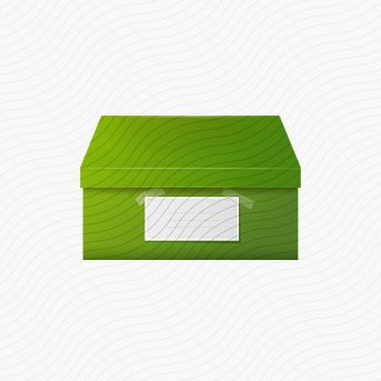 Shoebox Green Icon