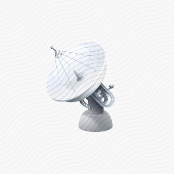Radio Telescope Icon