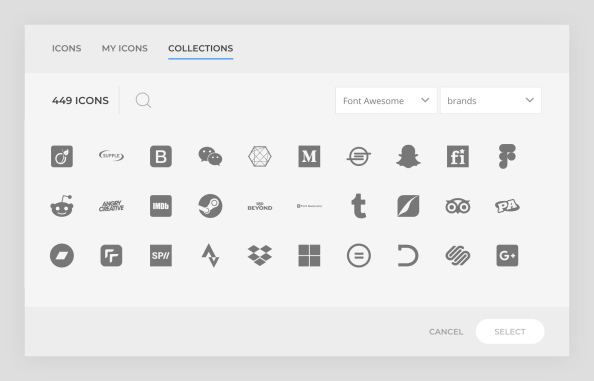 Icon Collections for YOOtheme Pro page builder