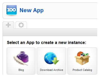 Create a new app instance
