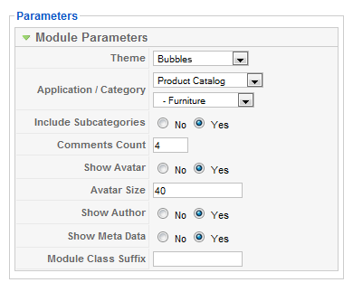 ZOO comment module