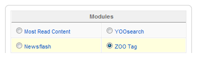ZOO tag module