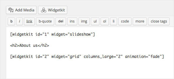 widgetkit 1.5.6